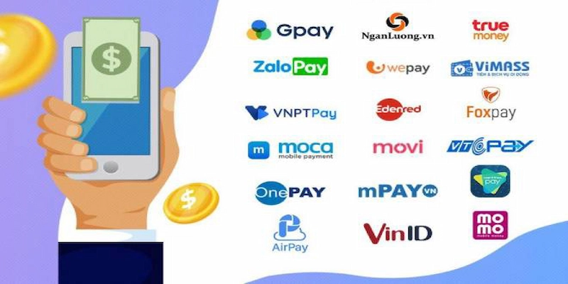 Các phương thức nạp tiền 8xbet phổ biến